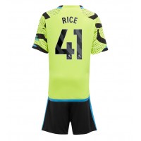 Echipament fotbal Arsenal Declan Rice #41 Tricou Deplasare 2023-24 pentru copii maneca scurta (+ Pantaloni scurti)